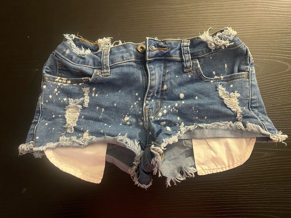 BNW GIRLS CONTRABAND DENIM SHORTS, SIZE 1